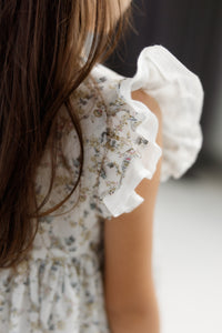 Flower cotton dress